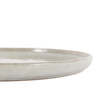 Talerz obiadowy Reactive Glaze – jasnoszary, 27 × 27 × 3 cm, zestaw 4 szt.