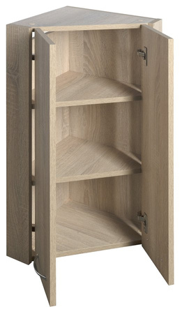 ZOJA/KERAMIA FRESH szafka narożna 35x76x35cm, dąb platin
