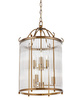 LAMPA WISZĄCA LOFT MOSIĘŻNA BOSTON W6