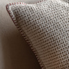 Alder Textured Cushion Cream 450x450mm