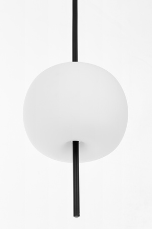 NOWOCZESNA LAMPA WISZĄCA CZARNA ALPINA D20