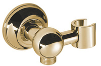 ANTEA przyłącze kątowe z uchwytem prysznica, złoty