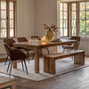 Iowa Dining Bench Natural 1600x360x450mm