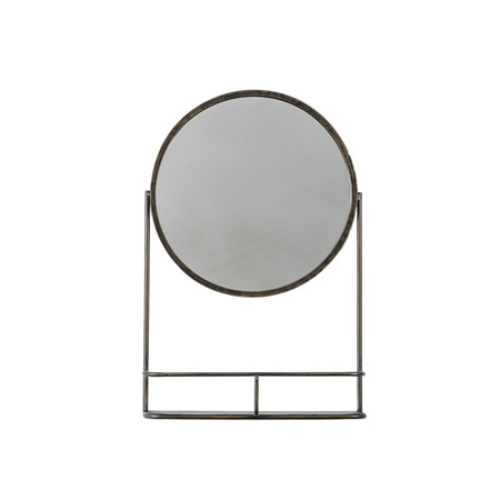 Lustro Emerson, czarne, 420 x 110 x 630 mm