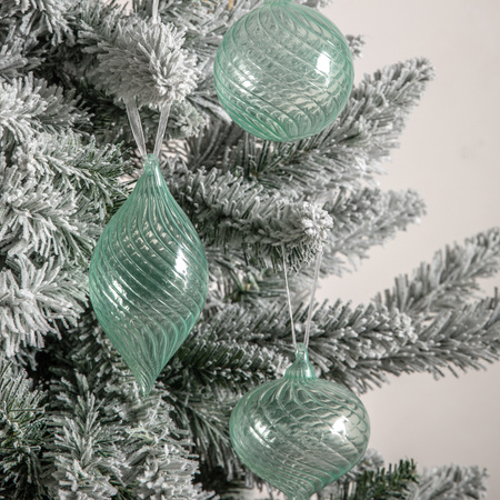 Kalina Baubles Mint Green (zestaw 3 szt.) 80 x 80 x 130 mm