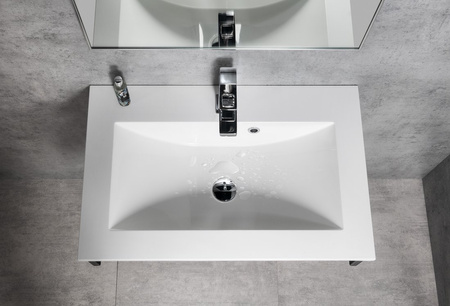 YUKON umywalka kompozytowa 70x45cm, biały