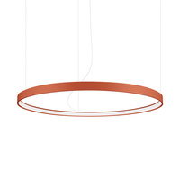 Żyrandol RIO 110 ochra czerwona LED 3000K