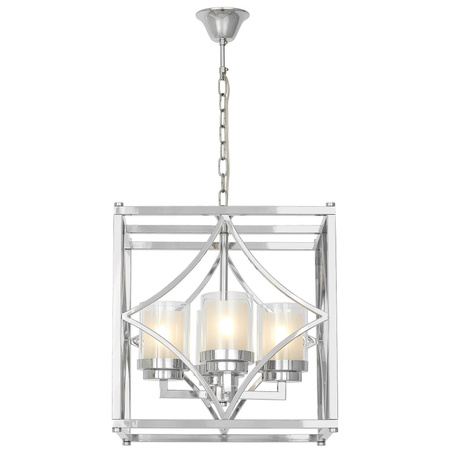 LAMPA WISZĄCA LOFT CHROMOWANA QUADRATO