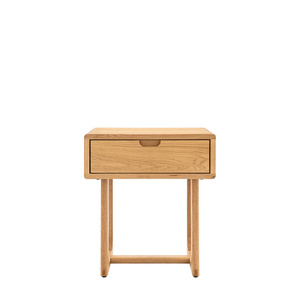 Craft 1 Drawer Bedside Natural 500x400x550mm
