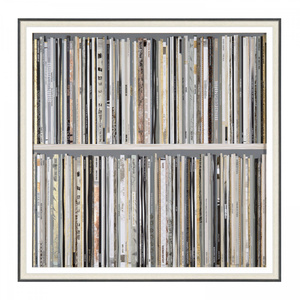 Through the Decades Framed Art 800x40x800mm