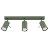 Plafon RING 3L zielony oliwkowy