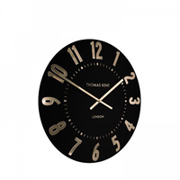 Mulberry Wall Clock Noir 12in