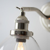 Hansen 1 Wall Light Bright Nickel
