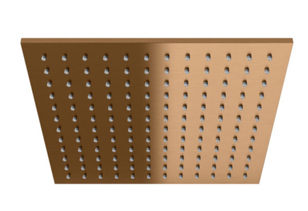 Axel Brushed Copper deszczownica kwadratowa 30cm