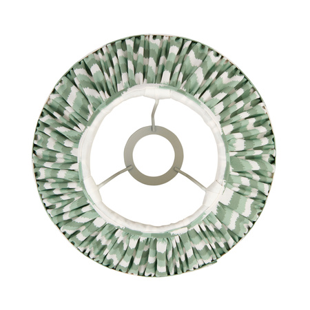 Zigzag Shade Cotswold Green Fabric 185x125x250mm