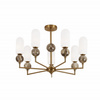MAXLIGHT P0633 LAMPA WISZĄCA NOVA GOLD 7L