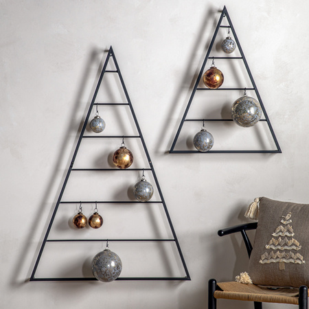 Westrey Bauble Mottled (2pk) 150mm
