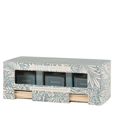 Coastal Retreat Reed Diffusers Set of 3