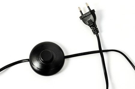 MOOSEE lampa podłogowa KOŃ HORSE STAND    S czarna - włókno szklane