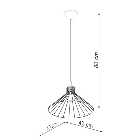 Lampa wisząca EDA