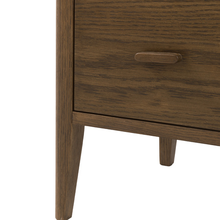 Camden 3 Drawer Chest Walnut 870x450x870mm