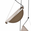 Lampa wisząca NAMI-12 - LED, szary szczotkowany