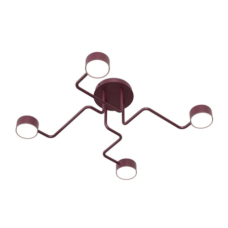 KURAGE 4 BURGUNDY