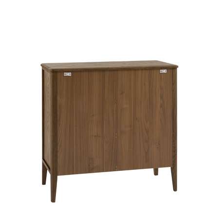 Camden 3 Drawer Chest Walnut 870x450x870mm