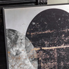 Obraz w ramie „Orbit” – czarny, 70 × 3 × 90 cm, zestaw 2 szt.