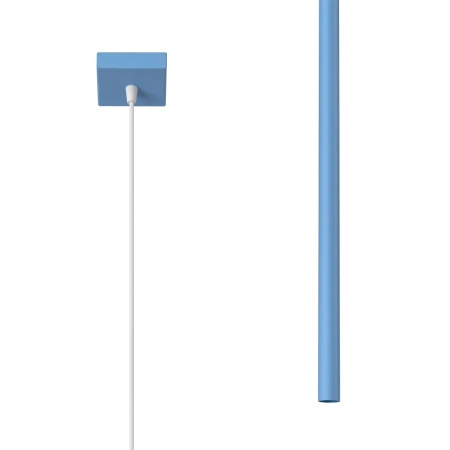 Lampa wisząca PASTELO 1 błękitna