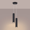 Lampa wisząca LAGOS 2P czarna