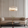 Valentina 5 Pendant Light Brushed Aged Brass