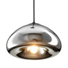 Lampa wisząca VICTORY GLOW M srebrna 30 cm