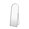 Holworth Cheval Mirror Black 500x35x1500mm