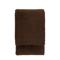 Teddy Fleece Throw Chocolate 1300x1800mm