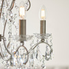 Berkley 5 Pendant Light Aged Silver