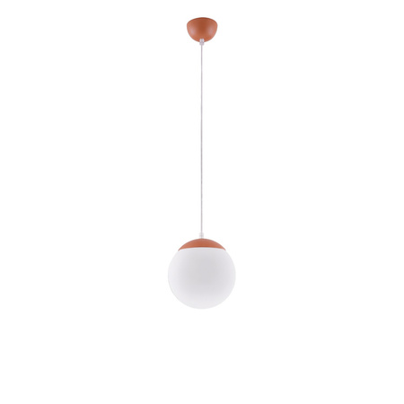 Lampa wisząca UGO 20 ochra czerwona