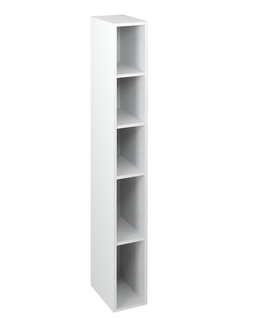 ESPACE słupek wysoki, otwarty z półkami, 20x172x32cm, biały