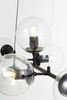 NOWOCZESNA LAMPA WISZĄCA CZARNA CEREDO W6