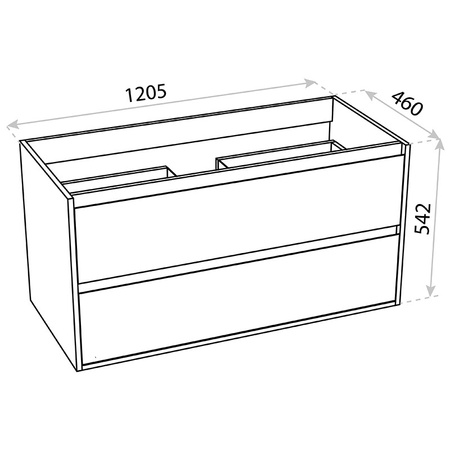 Szafka wisząca Minnesota 1200
