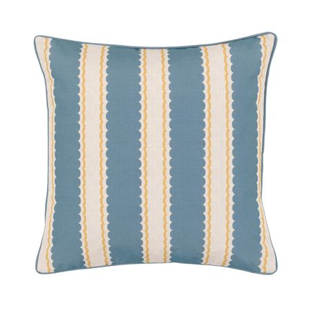 Calivana Cushion Blue/Ochre 450x450mm