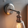 Hal Wall Light with Clear Shade 170x267mm
