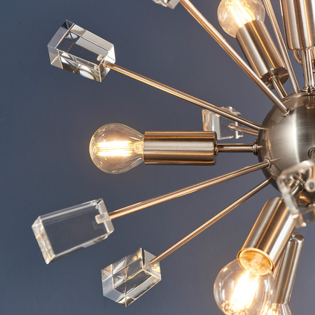 Miro 9 Pendant Light Nickel