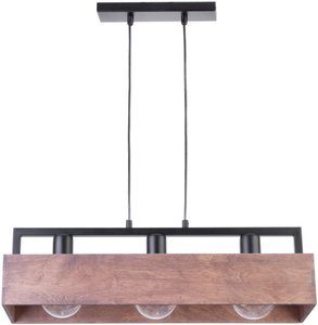 DAKOTA 3 lampa wisząca BRĄZ