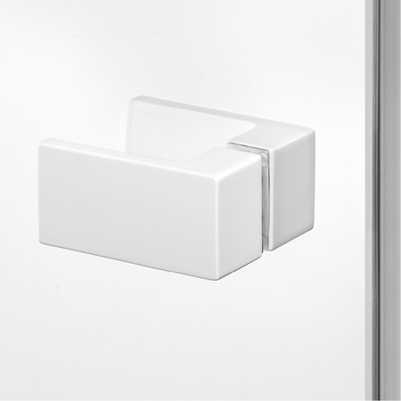 KABINA AVEXA WHITE PROSTOKĄTNA PRZYŚCIENNA P 80x120x200 CZYSTE 6mm ACTIVE SHIELD