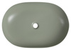 ARDEA ceramiczna umywalka nablatowa, 60,5x41,5cm, verde