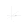 WALL LED LIGHT 10W 3000K SANDY BLACK ROTATABLE ARM