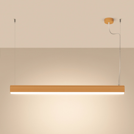 Lampa wisząca FARGE złota LED 4000K