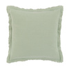 Linen Look Cushion Sage 2pk 450x450mm