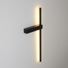 Lampa ścienna SOUL LED czarna 60 cm